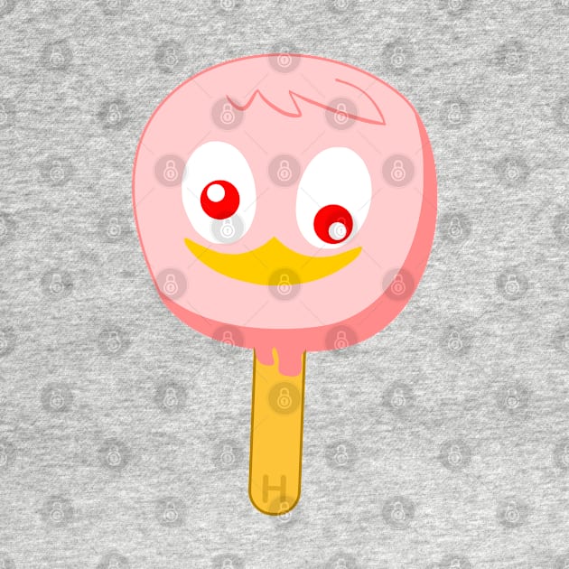 DuckTales Huey Duck Ice cream by CoreyUnlimited